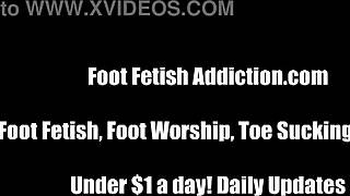 i've got this special foot fetish treat just for your bdsm femdom cravings