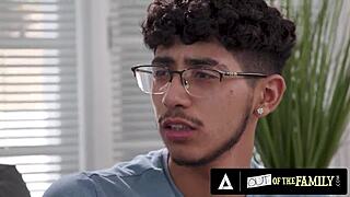 busty stepmom kenzie taylor tittyfucks horny teen stepson pov 😈🍆💦