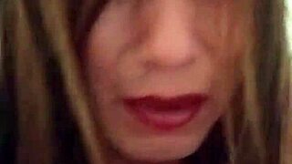 chica trans screams... pleasure from deep anal pounding