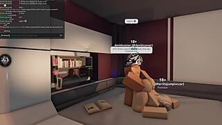 Innocent Roblox Bitch Takes Giant Monster Cock First Time