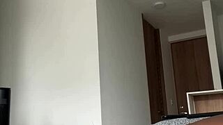 she slurps stepbro's cock in sloppy deepthroat blowjob action