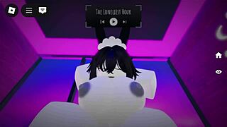 สาว Roblox ขาวร่านอยากโดนควยยัดลึกๆ หิวควย