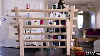 penny barber's suit tempts spencer bradley just right