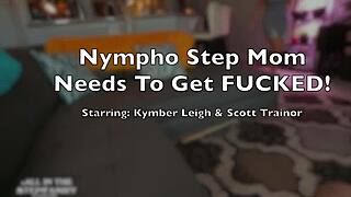 Stepmom sucked stepson cock now rides reverse cowgirl?