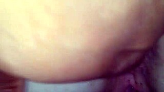 your friend's mature wife bends over craving anal right in her house