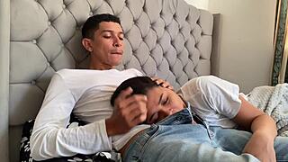 PERVY STEPDAD SHOVES COCK DEEP IN MOUTH UNTIL CUM BLASTS!