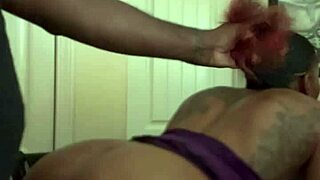 amateur milf bent over for hair pulling backshots and juicy creampie cumload