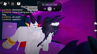 White Roblox Slut Craves Cock Deep Inside