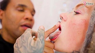 Tattooed punk girl deep bbc anal ass to mouth facial cumshot