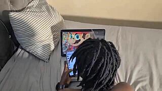 her sweet pussy tempts me to cum twice