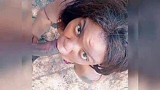 sexy squirter queen gets kinky forest fuck first time homemade