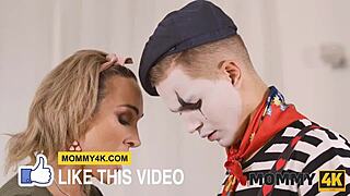 milking my lactating stepmommy granny tits for hot cheating sex in stockings 🍼😈