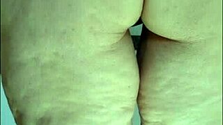 hidden cam catches sexy milf stepmom in see thru blouse kitchen flashing