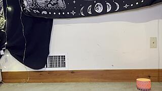 i'm your goth petite whore shaking fat ass spreading pussy sucking dildo