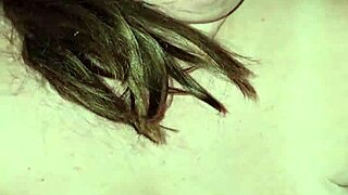 hops on that cock then tastes her own pussy juices with those big tits