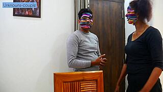 Lonely housewife seduces househelp for kitchen pounding session