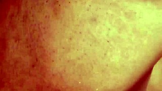 Smooth shaved pussy glistens fresh in latest homemade update clip