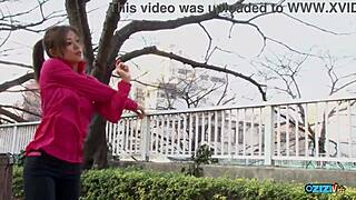 whoa that yoga babe's big ass is perfection 😍 fingering her hairy pussy with toys