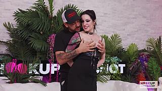 Brunette Anna De Ville Bent Over Gaping Ass Fucked Rough Till Pissed On