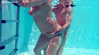 Ever tried underwater anal with your toyboy pounding ass deep while you gasp for air?