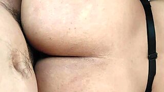 Stunning Mexican teen bent over doggystyle squirting loud while fucked hard by her man at home