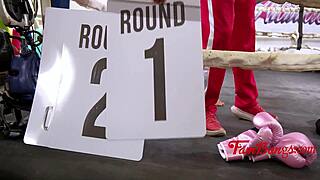 hey family, can this teen boxer really handle that rough pounding from all of you?