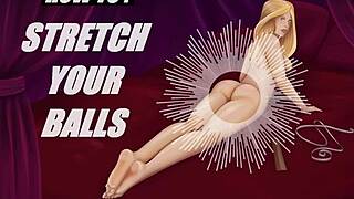 Intense Ball Stretching Erotic Audio Instructions for Penis Growth and Huge Exam Fantasy
