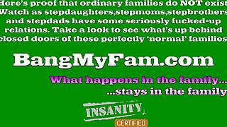 horny teen sadie blake can't resist stepcousin taboo riding his monster cock cowgirl.