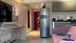 damn this fitness couple gets home sweaty and jumps straight into bareback ass pounding 😍💦