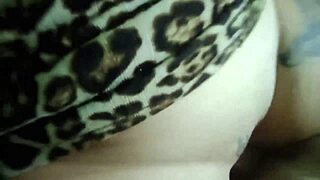 Horny redhead fucks husband bareback creampie pussy face cumshot no condom