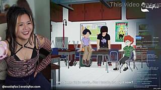 watching meru the succubus makes me cum so hard in solo filipina masturbation frenzy