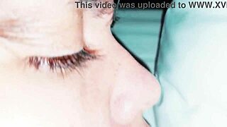 Stepmom screams wildly during intense close-up doggystyle pounding