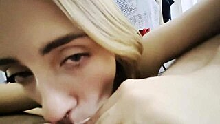 Watch This Cute Teen Choke on Deepthroat Face Fuck!