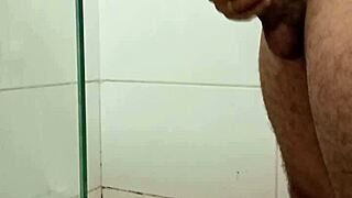 Watching Wife Sparks Skinny Solo Masturbation Frenzy