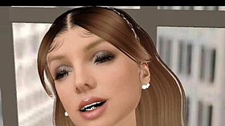 becky and kiko get so wet licking each other's shaved smooth pussies in imvu play