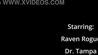 Perv Neighbor Ravages Raven Rogue's Dirty Feet Up Close