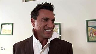 Blonde Bombshell in Fishnets Deepthroats, Fucks, and Gapes in Heels and Lingerie