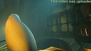 giantess towers over tiny prey for massive anal vore insertion with intense sounds