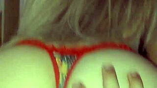 Stepsister's Huge Ass And Tits Explode From New Lingerie In Rough Doggystyle Pound