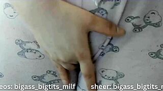 juicy colombian bbw milf spreads big pussy lips cameltoe in tight pajamas wet clit tease