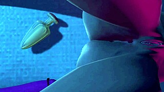 giantess anal vore hits hard at night! 🍑😈