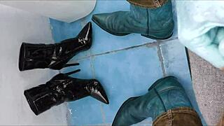 i pee all over my sexy ankle boots