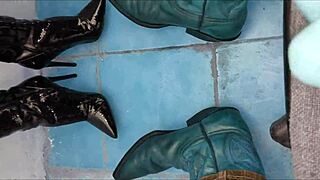 i pee all over my sexy ankle boots