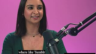 Big Natural Titted Latina Teen Hailey Rose Fingers to Intense Orgasm