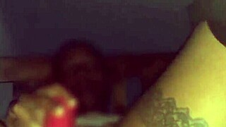 i striptease my ebony milf curves then deepthroat bbc before wet pussy ride