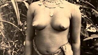 DARK LANTERN PRESENTS VINTAGE HAIRY INTERRACIAL TITS FROM EROTIC VICTORIAN CONFESSIONS