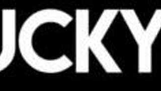 Red Eviee And Funsizedmegan's Juicy Tits Bounce Sharing Monster Cock