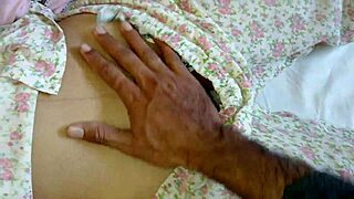 grandma lifts legs wide as he dives into her eager spot