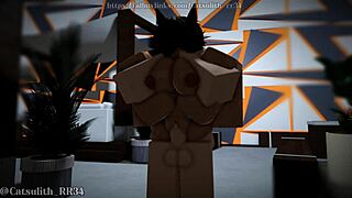 Cheerleader bends over for rough creampie after closing