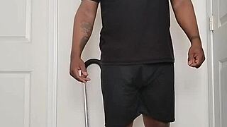 Good Morning Spreading Nude Ass Cheeks Wide Open!